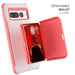 Pink Pixel 7 Pro Case Wallet Card Holder