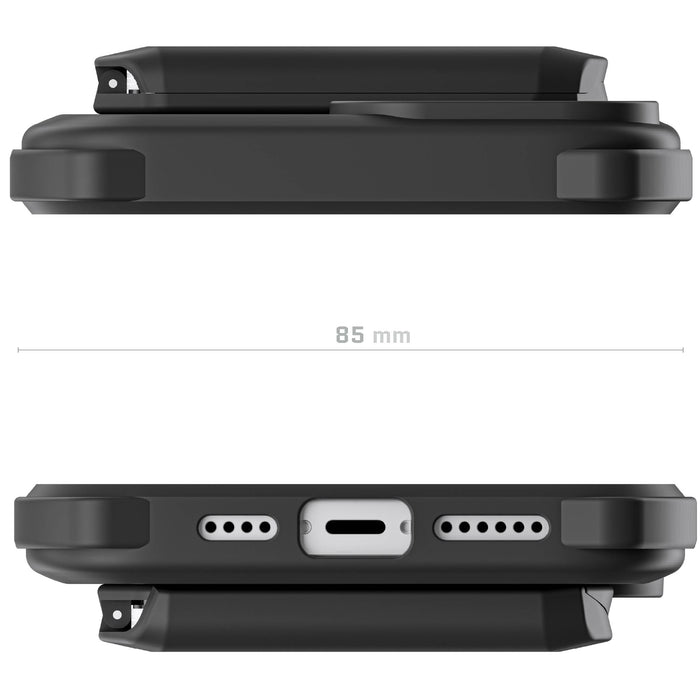 Black Apple iPhone 14+ Wallet Case MagSafe