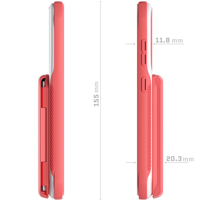 Pink Samsung Galaxy S23 Case Wallet