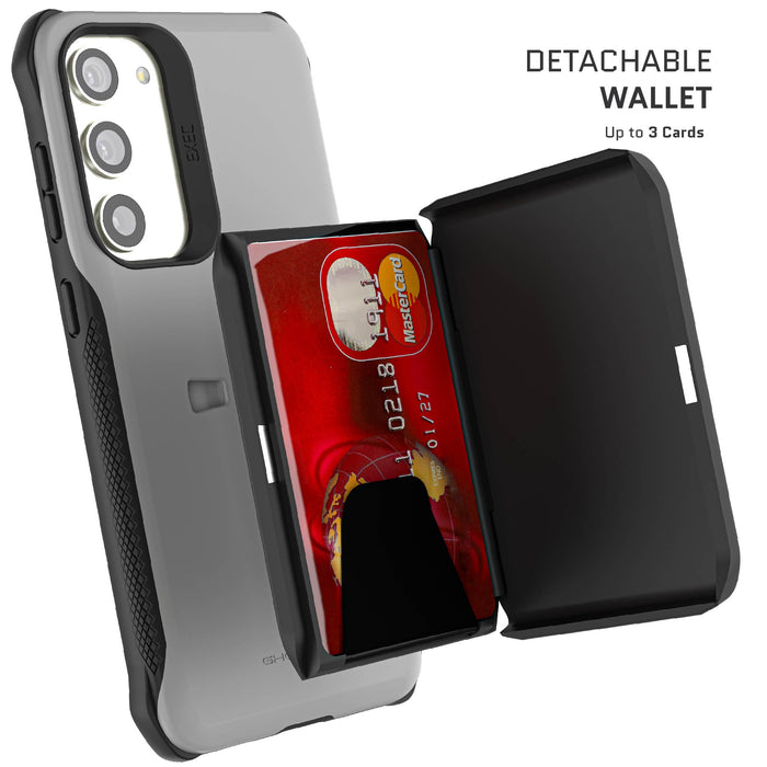 S23 Plus Case Wallet Detachable Card Holder