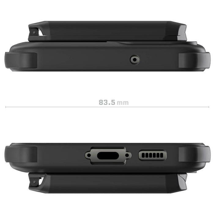 Samsung S23+ Case Black Wallet Magnetic
