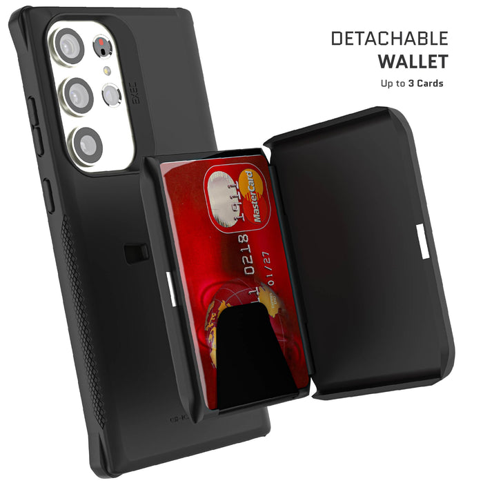 Magnetic Wallet Case for S23 Ultra