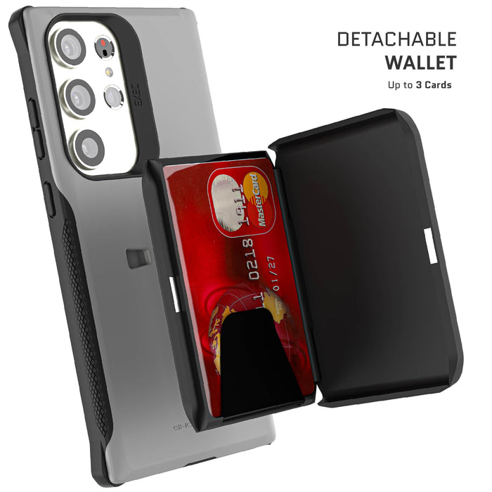 Samsung S23 Ultra Case Wallet Magnetic Card Holder