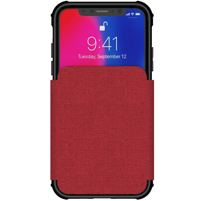 iPhone X, XR, XS(Max) Leather Magnetic Wallet Case — GHOSTEK