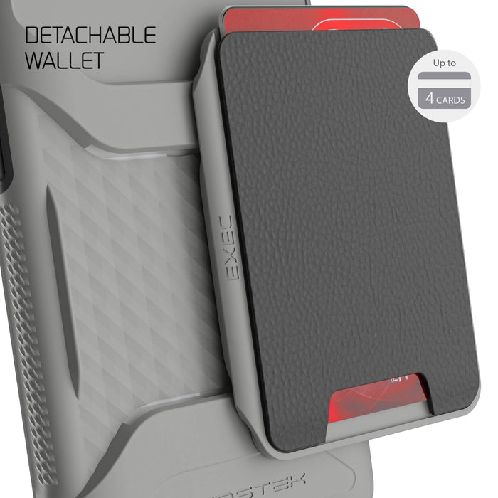 pixel 6 pro wallet case gray