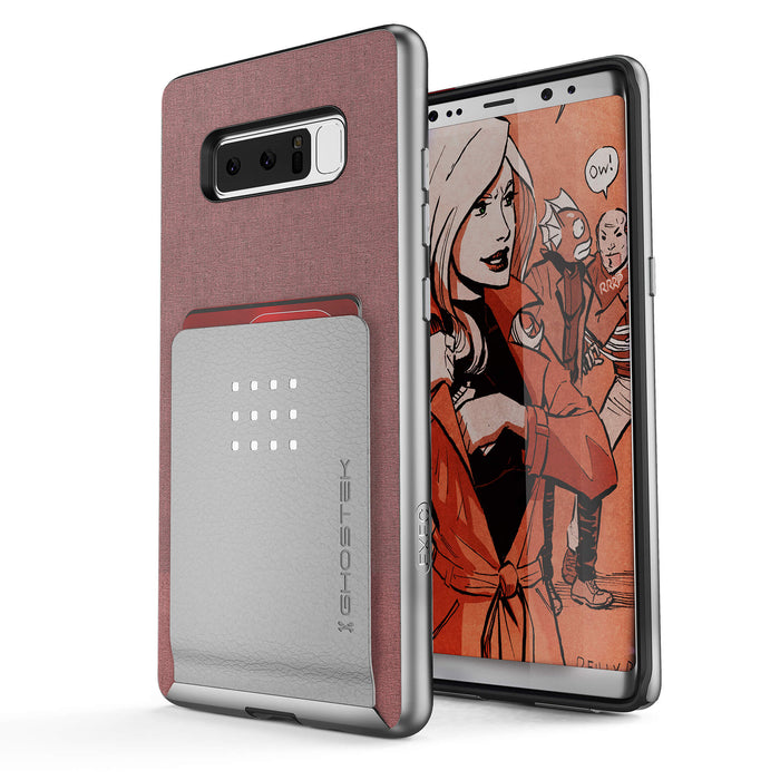 Galaxy Note 8 Pink Wallet Case