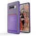 Galaxy Note 8 Purple Wallet Case