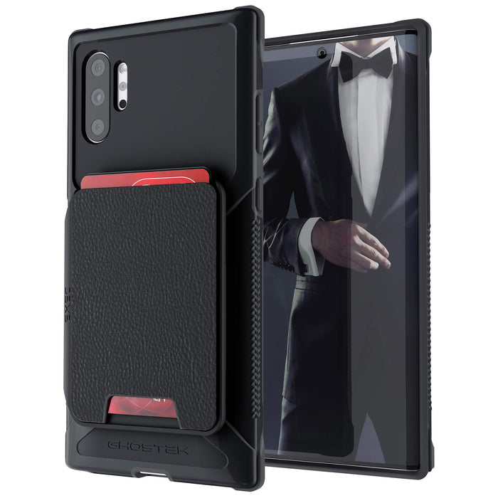 Galaxy Note 10 Plus Black Wallet Case