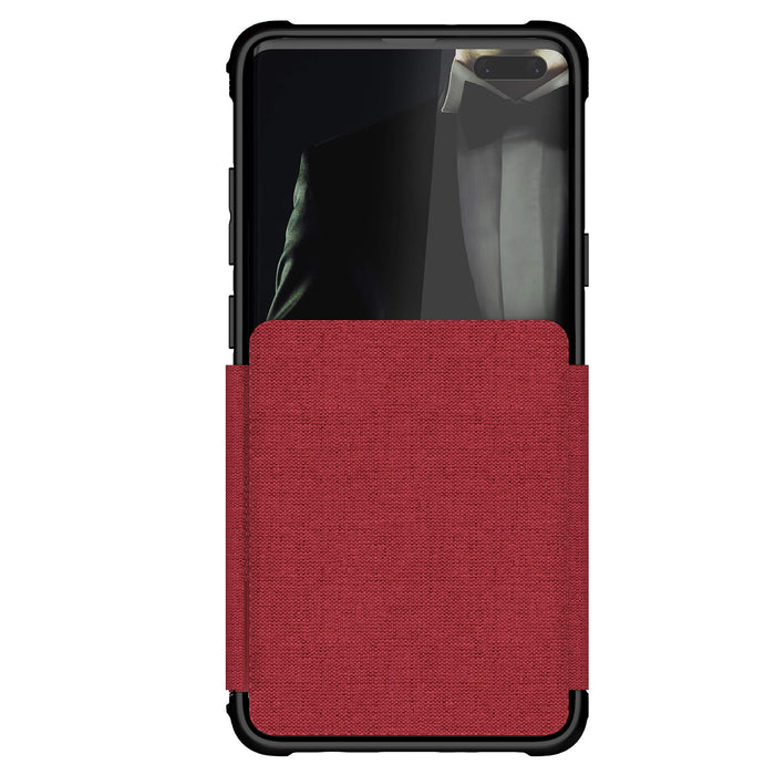 Galaxy S10 5G Red Wallet Case