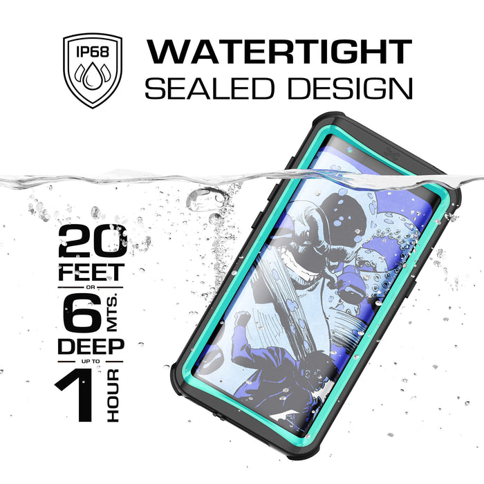 Galaxy S8 Teal Waterproof Case