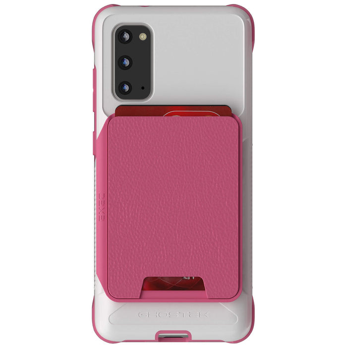 Galaxy S20 Pink Magnetic Wallet Phone Case