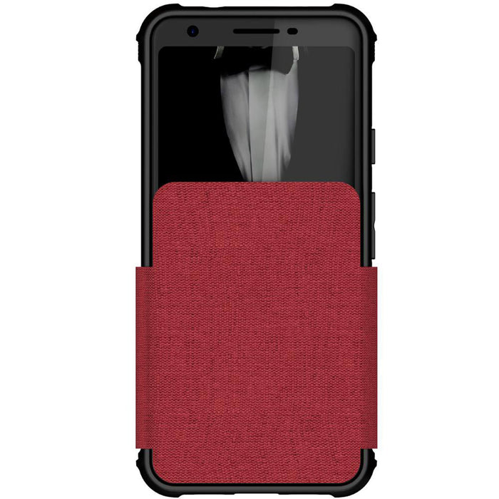 Pixel 3a Red Wallet Case