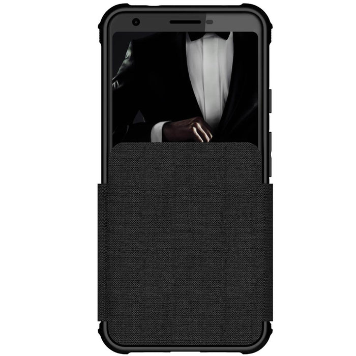 Pixel 3a XL Black Wallet Case