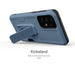 samsung galaxy a33 case blue with stand