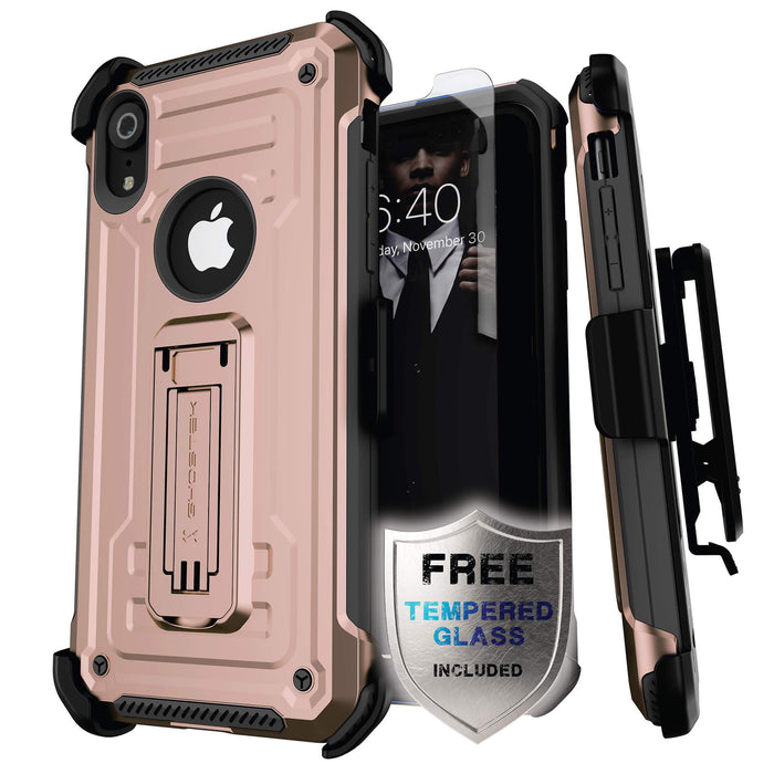 iPhone 8 Plus American Armor Case And Holster Black - Encased