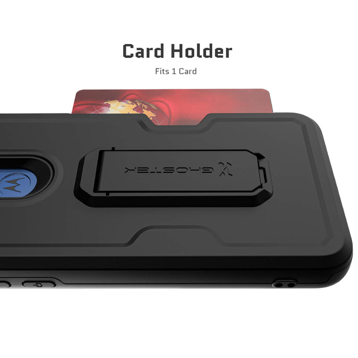 Moto G Play 2021 card holder case