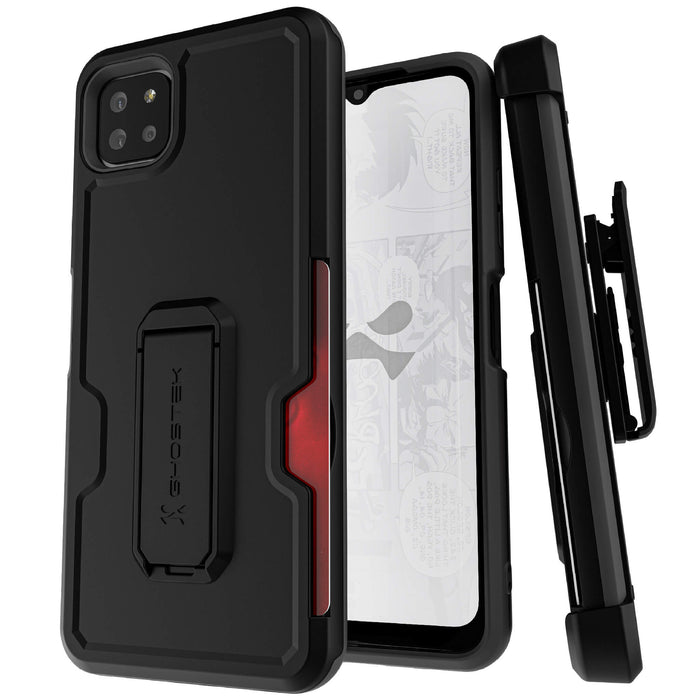 Iron Armor Series Galaxy A22 5G Case with Belt Clip