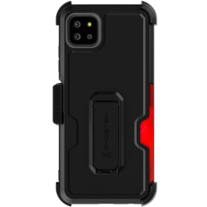 Iron Armor Series Galaxy A22 5G Case with Belt Clip