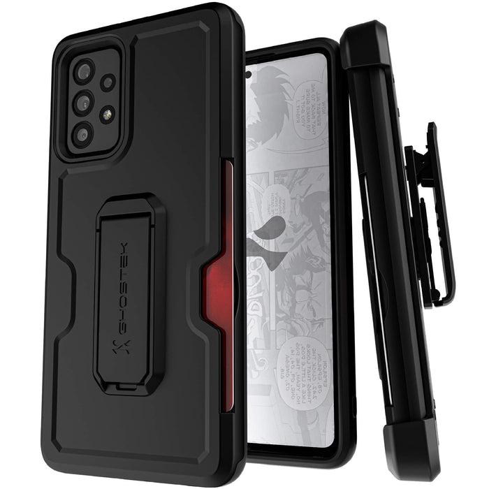 Iron Armor Series Galaxy A72 5G Case with Belt Clip