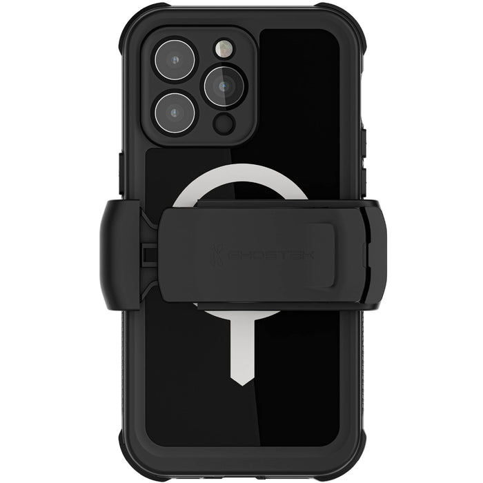 iPhone 14 Pro Max Case Waterproof with Belt Clip Holster