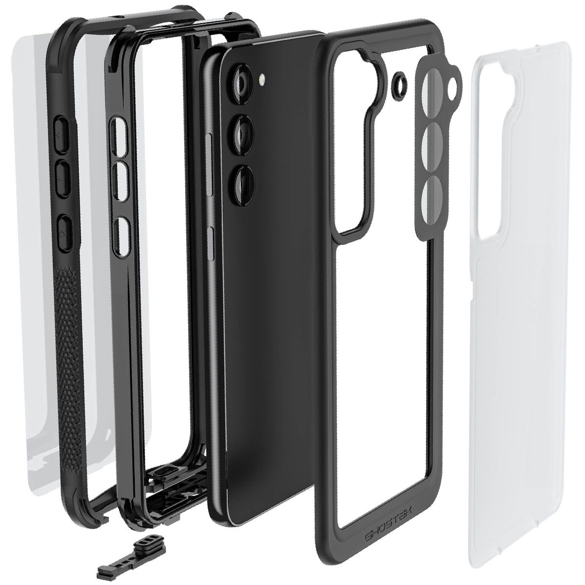 Waterproof Galaxy S23 Plus Case with Holster Belt Clip