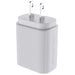 usb-c wall charger white