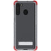 Galaxy A21 Clear Kickstand Phone Case