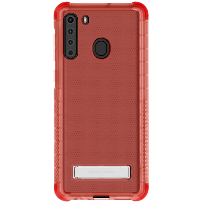 Galaxy A21 Pink Kickstand Phone Case