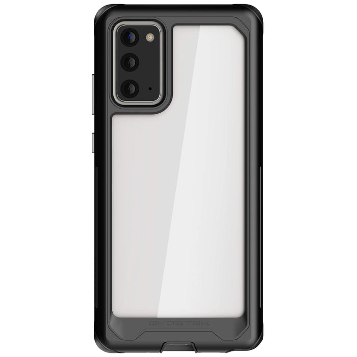 Ghostek Atomic Slim Galaxy Z Fold 4 Case Clear with Black Aluminum Metal Bumper Premium Rugged Heavy Duty Shockproof Protection