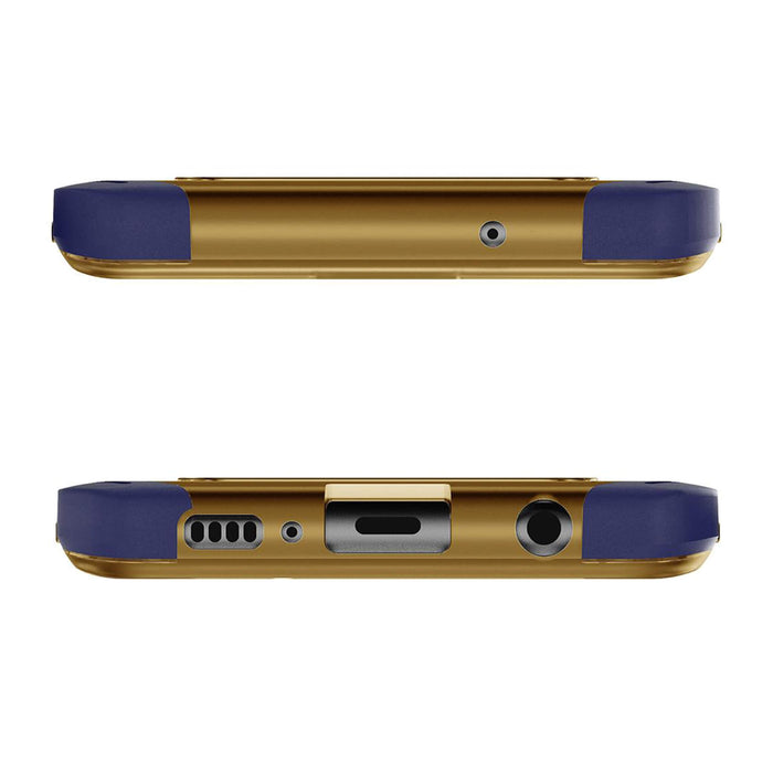 Galaxy S10 Blue Gold Phone Case