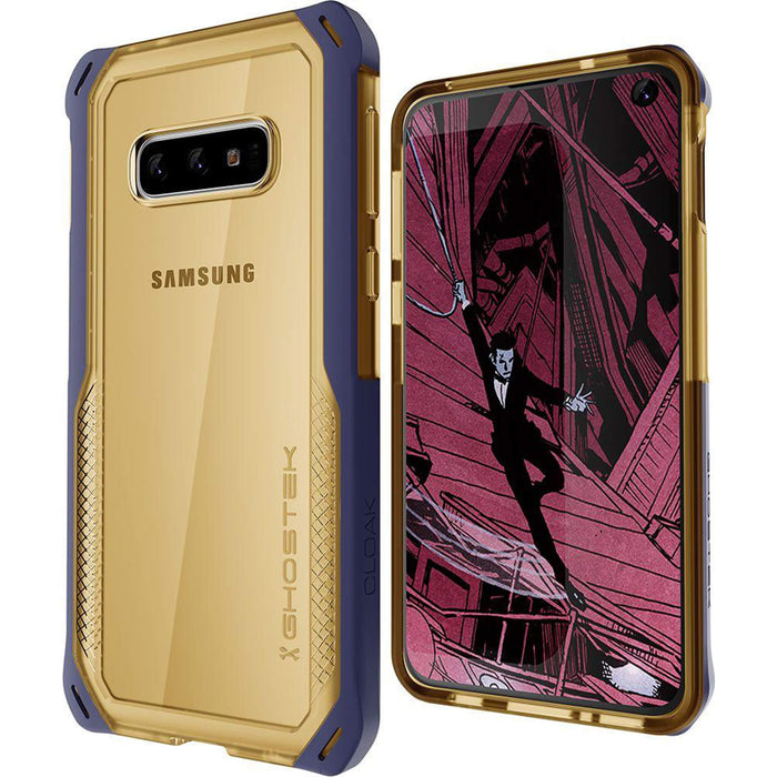 Galaxy S10e Blue Gold Case