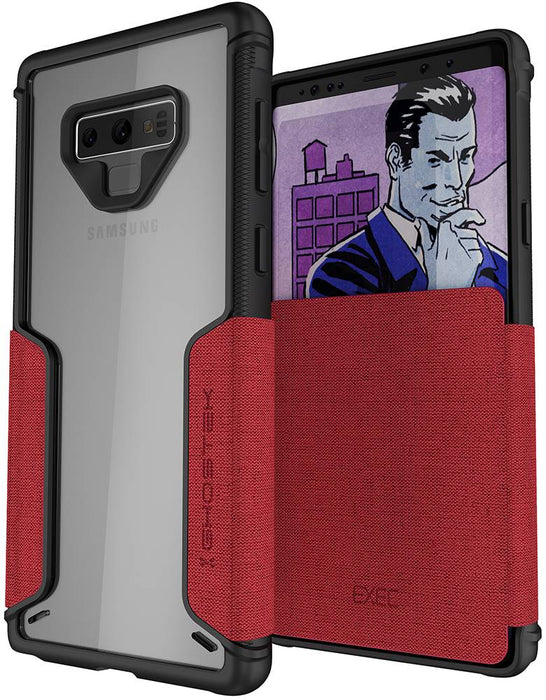 Galaxy Note 9 Red Wallet Phone Case