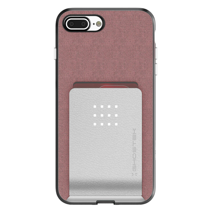 iPhone 8 Plus Pink Wallet Case